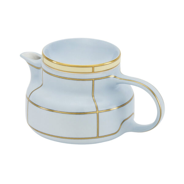 Ginori 1735 Diva Celeste Colonna Teapot With Cover