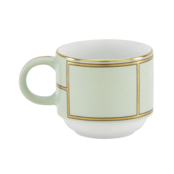 GINORI-DIVA-008RG00_FTZ301010085G00134900-1-1200sq-100KB Ginori 1735 Diva Verde Colonna Coffee Cup | Kneen & Co