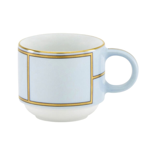 GINORI-DIVA-008RG00_FTZ301010085G00134903-1200sq-100KB Ginori 1735 Diva Celeste Colonna Coffee Cup | Kneen & Co