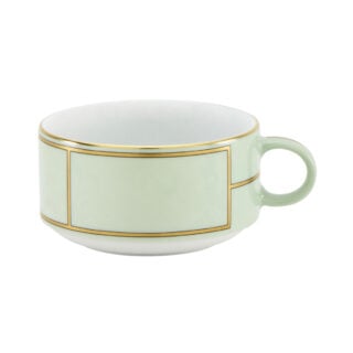 Ginori 1735 Diva Verde Colonna Tea Cup | Kneen & Co