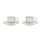 Ginori 1735 Diva Celeste Colonna Coffee Set X 2 | Kneen & Co