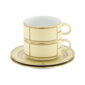 Ginori 1735 Diva Giallo Colonna Tea Set X 2 | Kneen & Co
