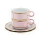 Ginori 1735 Diva Rosa Colonna Tea Set X 2 | Kneen & Co