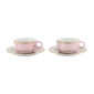 Ginori 1735 Diva Rosa Colonna Tea Set X 2 | Kneen & Co