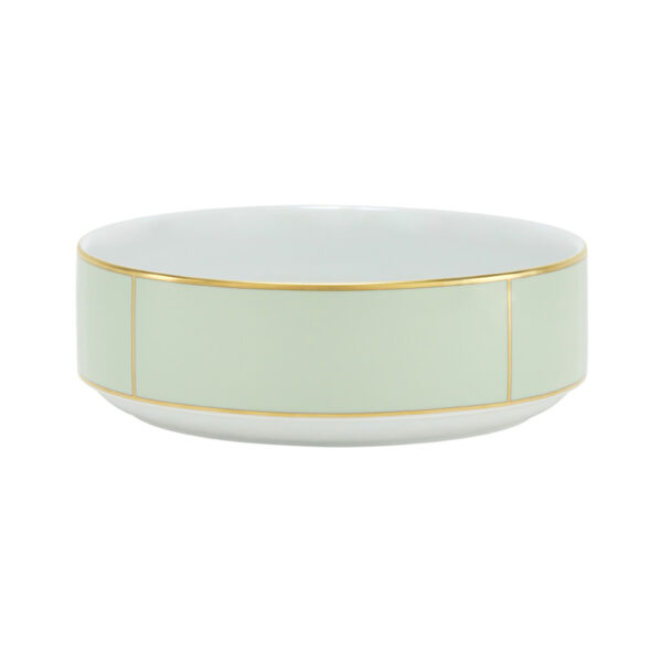 Ginori 1735 Diva Verde Colonna Tureen Body And Salad Bowl | Kneen & Co