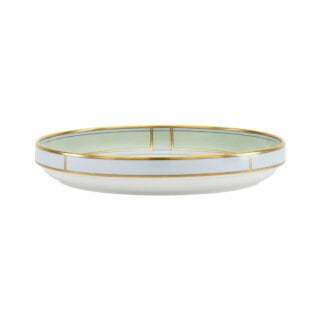 Ginori 1735 Diva Verde Colonna Tureen Cover And Fruit Bowl | Kneen & Co