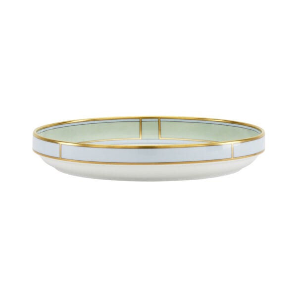 Ginori 1735 Diva Verde Colonna Tureen Cover And Fruit Bowl | Kneen & Co