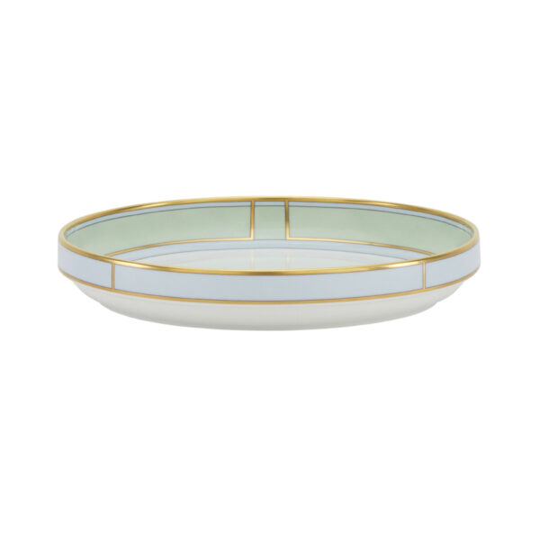 Ginori 1735 Diva Verde Colonna Tureen Cover And Fruit Bowl | Kneen & Co