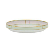 Ginori 1735 Diva Rosa Colonna Tureen Cover And Fruit Bowl