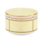 Ginori 1735 Diva Giallo Colonna Sugar Bowl With Cover | Kneen & Co