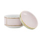 Ginori 1735 Diva Rosa Colonna Sugar Bowl With Cover | Kneen & Co