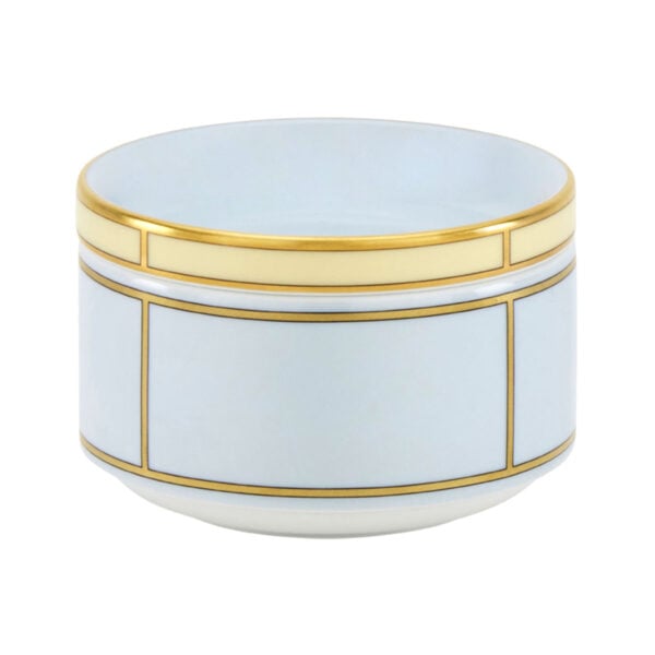 GINORI-DIVA-008RG00_FZU000010245G00134903-1200sq-100KB Ginori 1735 Diva Celeste Colonna Sugar Bowl With Cover | Kneen & Co