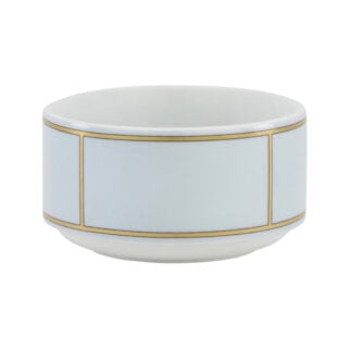 Ginori 1735 Diva Celeste Colonna Fruit Bowl | Kneen & Co