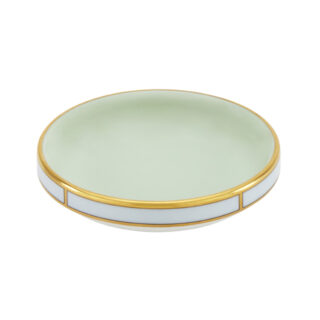 Ginori 1735 Diva Verde Colonna Cover And Butter Plate | Kneen & Co