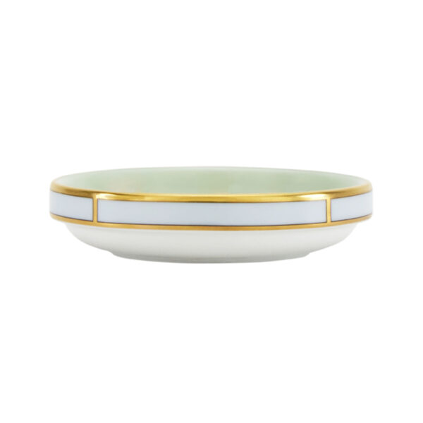 Ginori 1735 Diva Verde Colonna Cover And Butter Plate | Kneen & Co