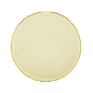 Ginori 1735 Diva Giallo Colonna Cover And Butter Plate | Kneen & Co