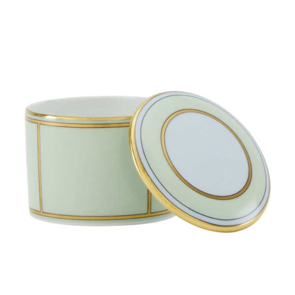 Ginori 1735 Diva Verde Little Box With Cover