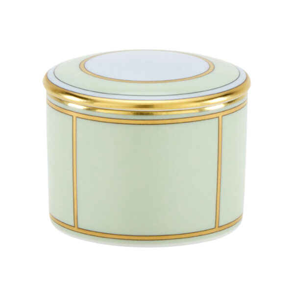 Ginori 1735 Diva Verde Little Box With Cover | Kneen & Co