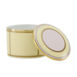 Ginori 1735 Diva Giallo Little Box With Cover | Kneen & Co