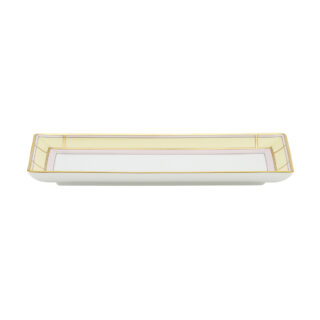Ginori 1735 Diva Giallo Rectangular Flat Platter | Kneen & Co