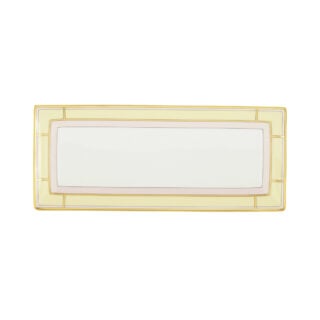 Ginori 1735 Diva Giallo Rectangular Flat Platter | Kneen & Co