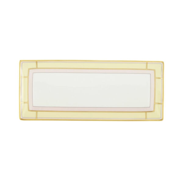 Ginori 1735 Diva Giallo Rectangular Flat Platter | Kneen & Co