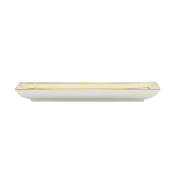 Ginori 1735 Diva Giallo Rectangular Flat Platter | Kneen & Co
