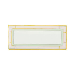 Ginori 1735 Diva Rosa Rectangular Flat Platter | Kneen & Co
