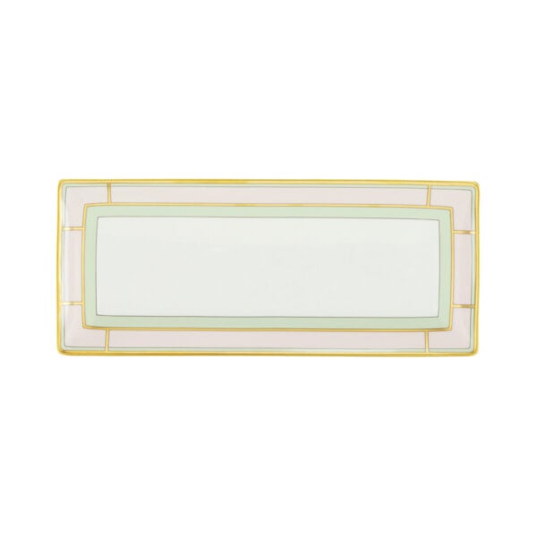 GINORI-DIVA-136RG00_FVS140LX28XG00134902-1200sq-100KB Ginori 1735 Diva Rosa Rectangular Flat Platter | Kneen & Co
