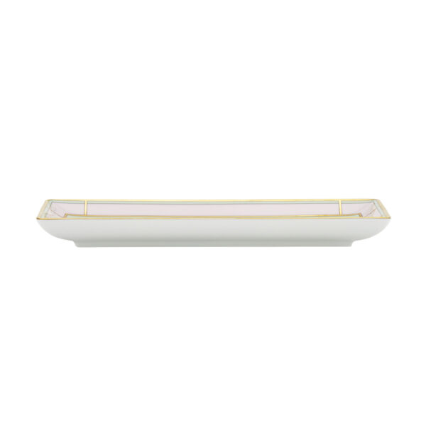 GINORI-DIVA-136RG00_FVS140LX28XG00134902-3-1200sq-100KB Ginori 1735 Diva Rosa Rectangular Flat Platter | Kneen & Co