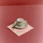 Ginori 1735 Diva Verde Colonna Coffee Cup with Saucer | Kneen & Co