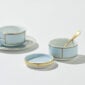 Ginori 1735 Diva Celeste Coffee & Tea Set | Kneen & Co