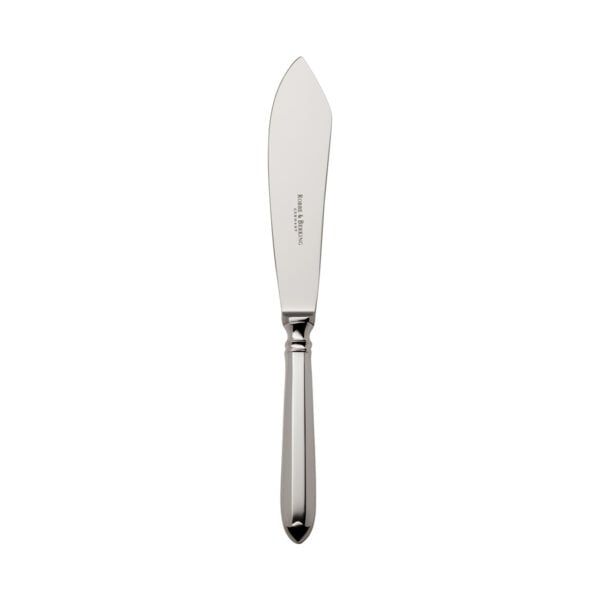 Robbe & Berking Navette Silver Pie Knife.
