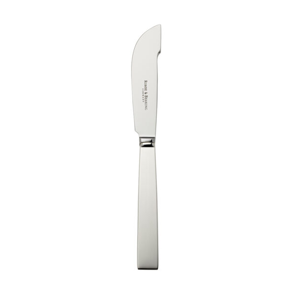 Robbe & Berking Riva Silver Cheese Knife, Hallow Handle.