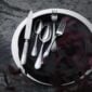 Robbe & Berking Silver Flatware lifestyle photo featuring the Belvedere pattern.