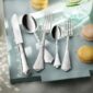 Robbe & Berking Silver Flatware lifestyle photo featuring the Hermitage pattern.