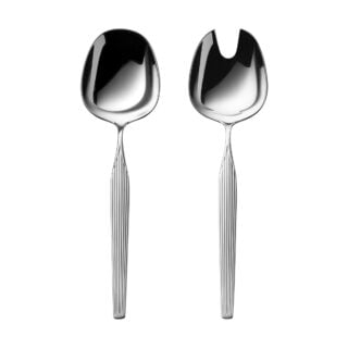 Robbe & Berking Metropolitan Silver Salad Serving Set Small.