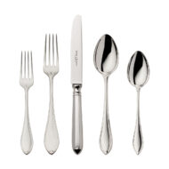 Robbe & Berking Navette Five-Piece Place Setting Silver Plated