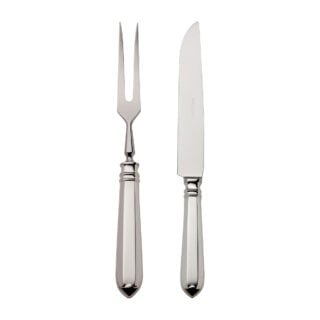 Robbe & Berking Navette Silver Carving Set