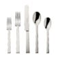 Robbe & Berking Sphinx flatware pattern in silver, featuring the 5 piece place setting.