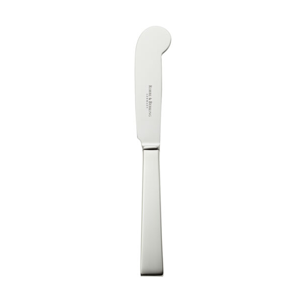 Robbe & Berking Sphinx Silver Butter Knife with Stainless Steel Blade and Hallow Handle.