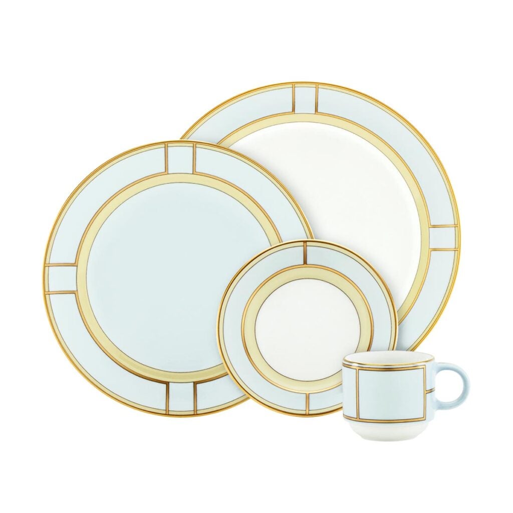 Ginori 1735 Diva Celeste Dinnerware - Kneen & Co