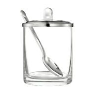 Puiforcat Normandie Silver Plated Jam Pot