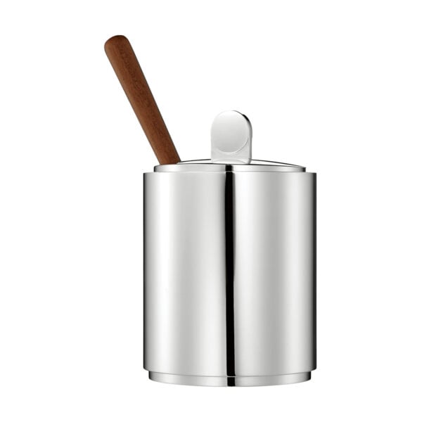 Halloware-Art-Of-Table-Accessories-PUIFORCAT-Normandie-Moutardier-316098-1200x1200-100KB Puiforcat Normandie Silver Plated Mustard Pot with Glass and Wood Spoon