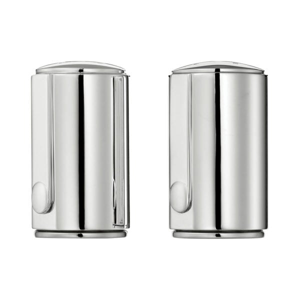 Normandie_Halloware-Art-Of-Table-SalierePolvr-503251O-PAIR-OF-PEPPER-SALT-MILLS-1200x1200-100KB Normandie Puiforcat Normandie Silver Plated Salt and Pepper Shakers | Kneen & Co
