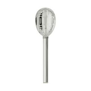 Puiforcat Cannes Pierced Sugar Spoon in Sterling Silver | Kneen & Co