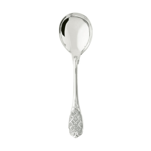 Puiforcat Elysee Round Soup Spoon in Sterling Silver | Kneen & Co