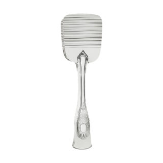 Puiforcat Elysee Asparagus tongs in Sterling Silver front view | Kneen & Co