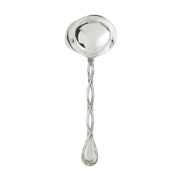 Puiforcat Royal Cream Ladle in Sterling Silver | Kneen & Co