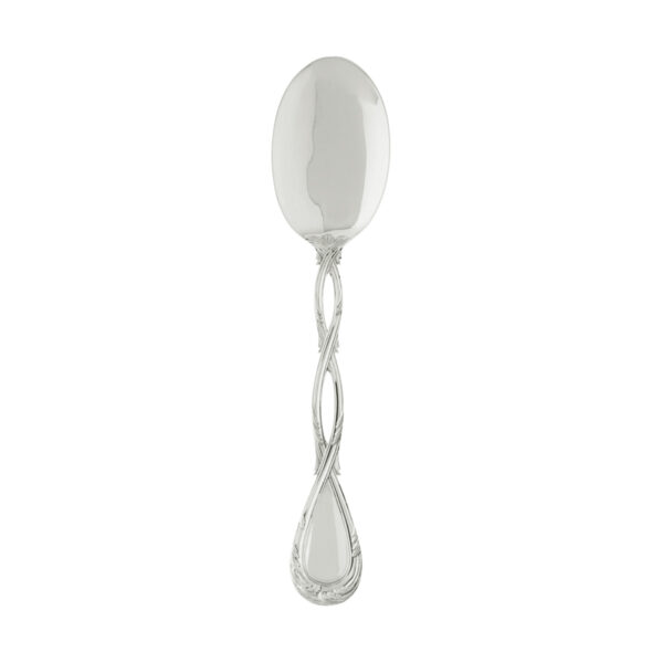 Puiforcat Royal Individual Sauce Spoon in Sterling Silver | Kneen & Co